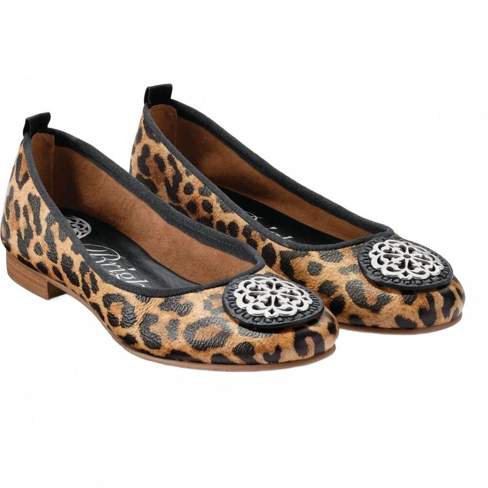 NEW BRIGHTON women's aleta flats in leopard